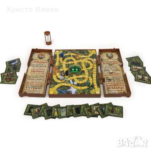 Настолна игра Spin Master Jumanji Deluxe ДЖУМАНДЖИ Делукс Луксозна серия, снимка 2 - Настолни игри - 54484477