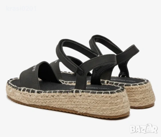 Calvin Klein Jeans Еспадрили Rope, оригинални сандали - 37, 38, 39, снимка 4 - Сандали - 54618424