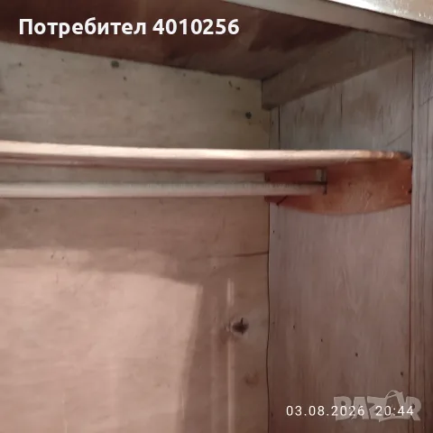 ПЛОВДИВ - АНТИКВАРЕН ГАРДЕРОБ ЕСТ. ДЪРВО - 1930 Г., снимка 13 - Антикварни и старинни предмети - 55536834