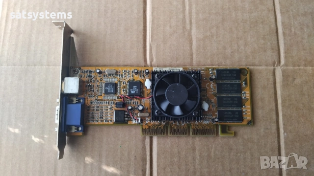 Видео карта NVidia GeForce 2 MX400 Prolink Pixelview MVGA-NVG11AM 64MB SDR 128bit AGP