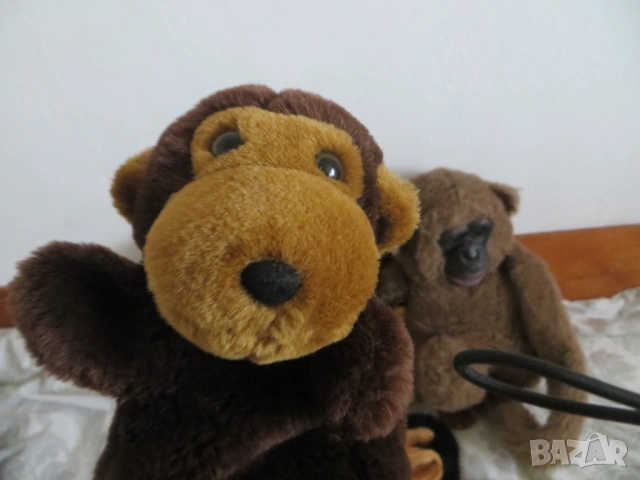 Плюшени маймунки за театър, снимка 3 - Плюшени играчки - 43147092