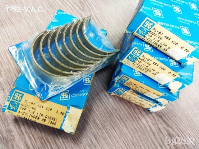 87464620**0.50**NEU**KOLBENSCHMIDT**Комплект биелни лагери**VW / Audi 1.6 Diesel **, снимка 2 - Части - 55349671