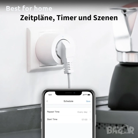 Aqara Zigbee контакт, Изисква Aqara Hub, Умен контакт с измерване на ток, програмиране, снимка 2 - Кабели и адаптери - 54999236