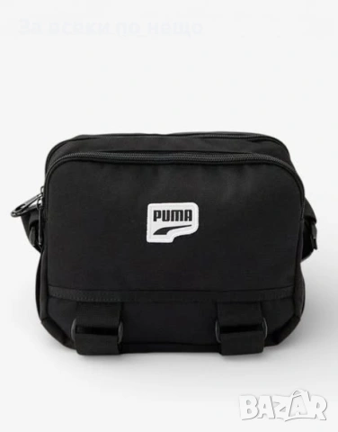 PUMA Downtown Cross Body Bag Black Дамска Черна Чанта Код P2791