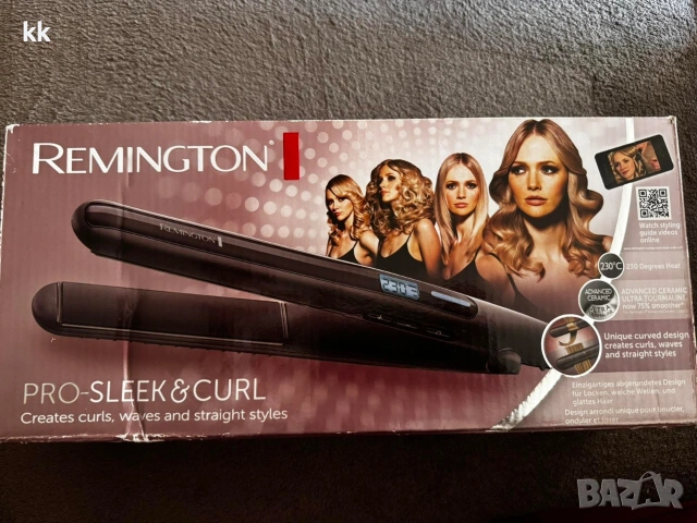 Преса за изправяне Remington, снимка 7 - Преси за коса - 54347960