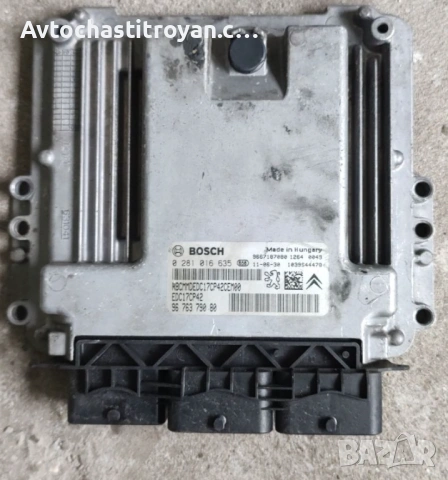 Компютър за двигател - Citroen, Peugeot 508 2.2hdi - 0281016635