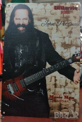 John Petrucci-метална табела (плакет)