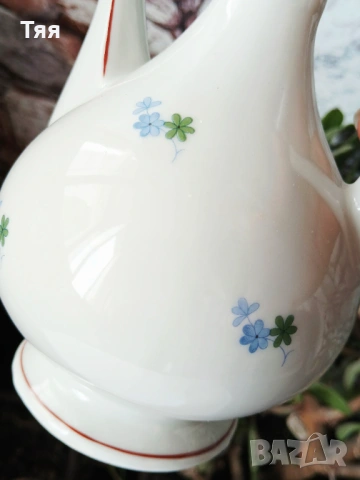 Бърдуче с Незабравки , снимка 5 - Антикварни и старинни предмети - 54259389