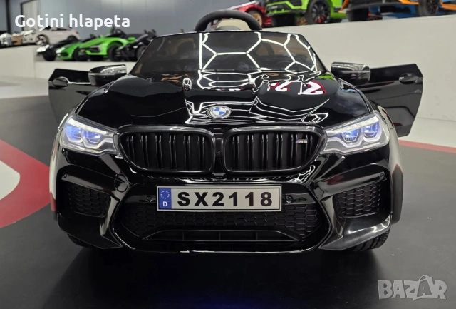 Aкумулаторна кола Bmw M5 Premium 24V/7Ah,500W Drift функция, снимка 6 - Детски велосипеди, триколки и коли - 37299379