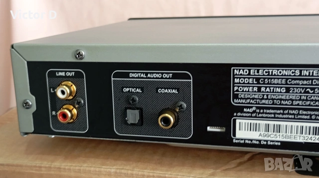NAD C 515BEE-CD-Player,дистанционно, снимка 12 - MP3 и MP4 плеъри - 55134411