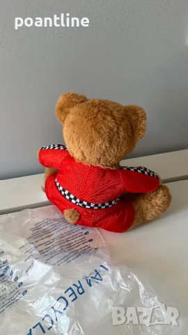 НОВО Formula 1 Retro teddy bear Плюшена играчка мече Формула 1 F1, снимка 4 - Колекции - 55681231