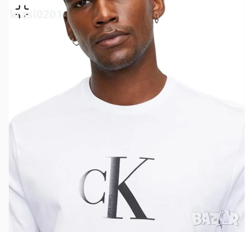 GUESS< CALVIN KLEIN - оригинални тениски, М, ХЛ, снимка 6 - Тениски - 54617793
