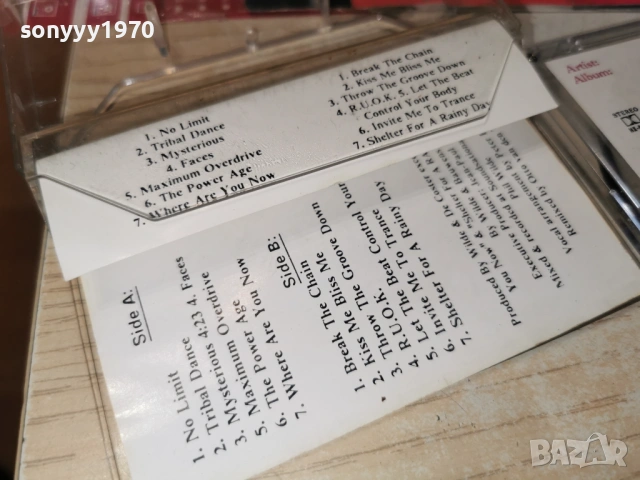 2 UNLIMITED-UNISON TAPE 0204261552H2E6R, снимка 5 - Аудио касети - 54067402