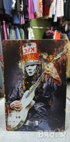 Buckethead -метална табела (плакет), снимка 2 - Китари - 54086411