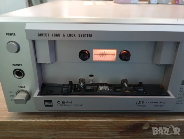 Дек Dual C844 3 Head 2 Speed 2 Motors Dual capstan, снимка 7 - Декове - 53980001