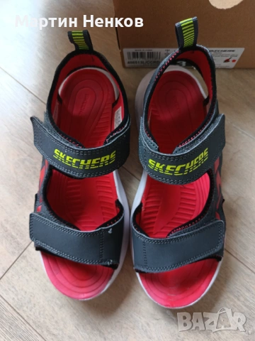 Сандали Sketchers 35 номер, снимка 5 - Детски сандали и чехли - 54653627