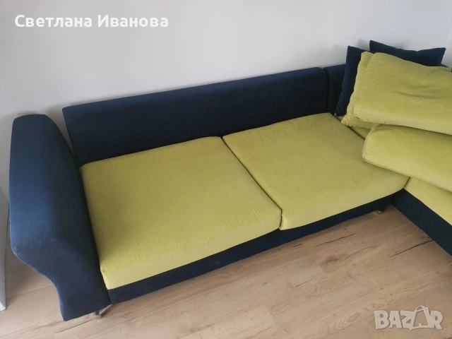 Диван и лежанка, снимка 6 - Дивани и мека мебел - 54948798