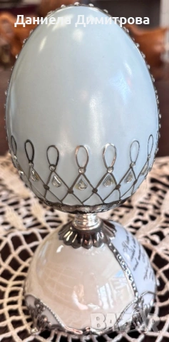 Порцеланово музикално яйце, снимка 3 - Антикварни и старинни предмети - 54288585