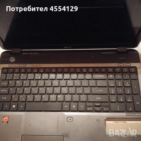 Работещ laptop Acer Aspire 5738Z, снимка 2 - Лаптопи за дома - 54440749