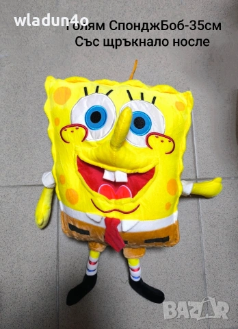 Плюшени Спондж Боб и Патрик/ Sponge Bob & Patrick -8е-7-5е, снимка 10 - Плюшени играчки - 40592532