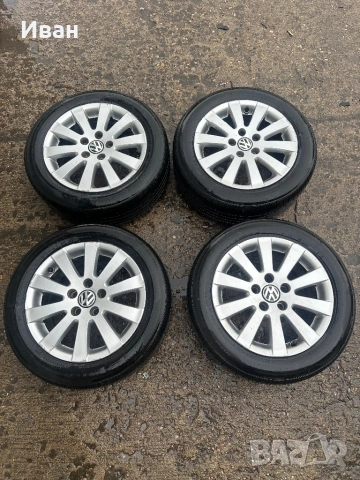 5Х112 16 ЦОЛА Джанти с гуми VW AUDI SEAT SKODA