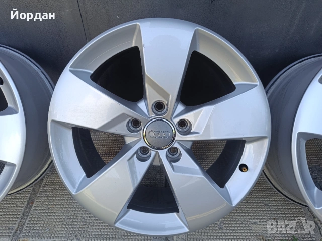 	ОРИГИНАЛНИ джанти 17 ' 5x112 57,1 АУДИ TT A3 A4 / VW GOLF TOURAN SKODA, снимка 7 - Гуми и джанти - 54783433
