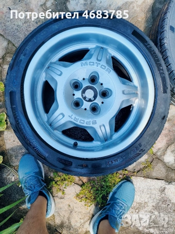 17" Джанти Мотор спорт с гуми за Бмв, снимка 6 - Гуми и джанти - 54745726