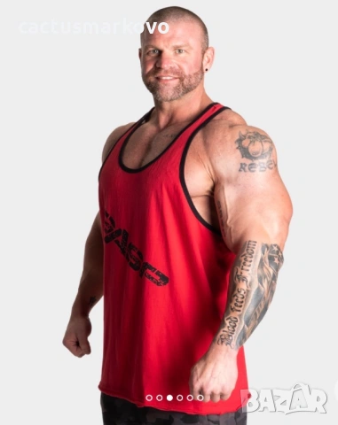 GASP - Tank Tops -  Фитнес потник, снимка 4 - Спортни дрехи, екипи - 54482974
