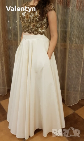 Луксозна официална/абитуриентска рокля от две части – Dressing Room, снимка 8 - Рокли - 54455635