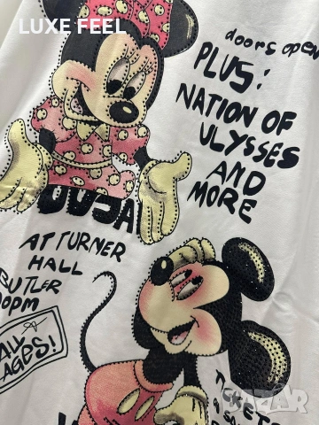 ✨Дамски Тениски с Камъни , снимка 10 - Тениски - 54036399