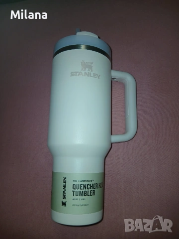 Оригинален Термос Stanley Quencher H2.0 FlowState™ Tumbler (40 oz / 1.18 L) – Чисто Нов, снимка 4 - Термоси - 54875801