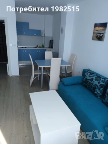 На 10м. от морето 2стаен обзаведен апартамент, снимка 3 - Апартаменти - 54019053