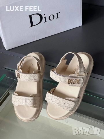 Dior ⚜️Дамски Сандали , снимка 7 - Сандали - 54541899