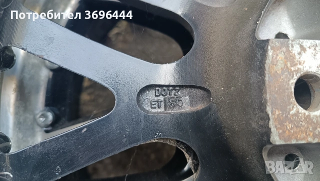 Джанти Dotz Mugello 5x100, снимка 4 - Гуми и джанти - 54492788