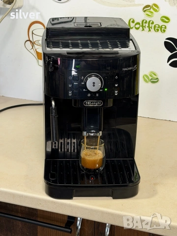 Кафемашина кафе автомат delonghi magnifica S с гаранция, снимка 5 - Кафемашини - 55160127