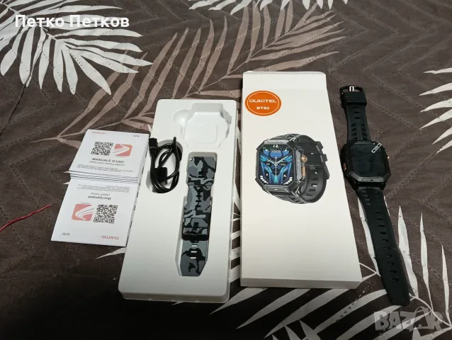 Смарт часовник Oukitel BT-80, снимка 14 - Друга електроника - 55578510