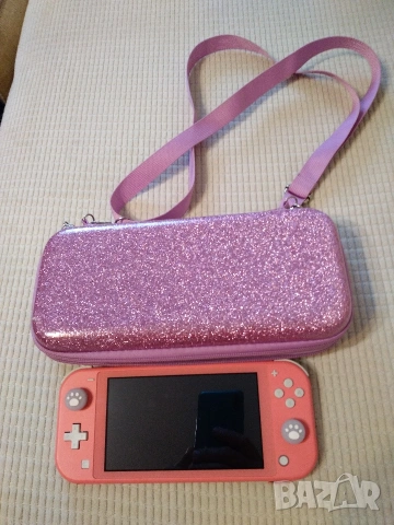 Nintendo Switch Lite - розова, снимка 4 - Nintendo конзоли - 54785748