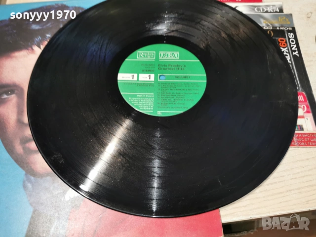 ELVIS PRESLEY MADE IN ENGLAND 0805261925L1, снимка 2 - Грамофонни плочи - 54477789