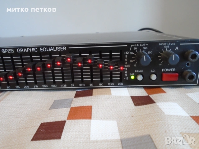 еквалайзер Harrison gp215, снимка 4 - Еквалайзери - 54142421