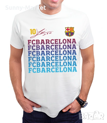 Мъжки и детски тениски Барселона Меси Messi Barca Barcelona футболни тениски и екипи 