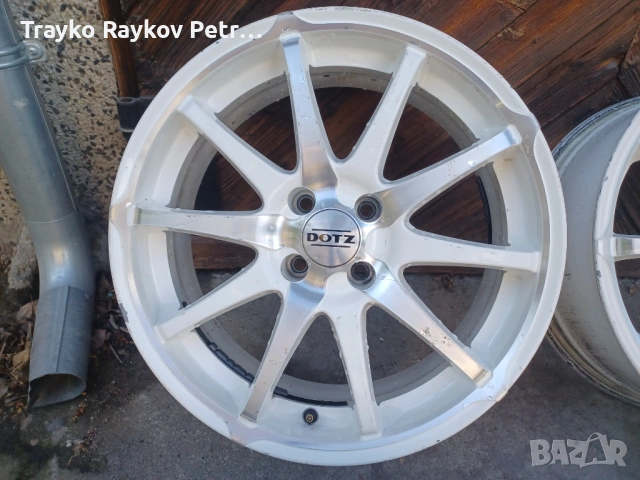 Джанти 4х100 17 DOTZ, снимка 3 - Гуми и джанти - 54495930