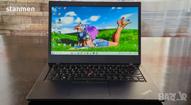 Продавам Гаранционнен Lenovo ThinkPad L14/мат14"сKам/8x2.5ghzThr/nVme256gb/16gb/AmdRadeon/8чБат, снимка 2 - Лаптопи за игри - 54053231