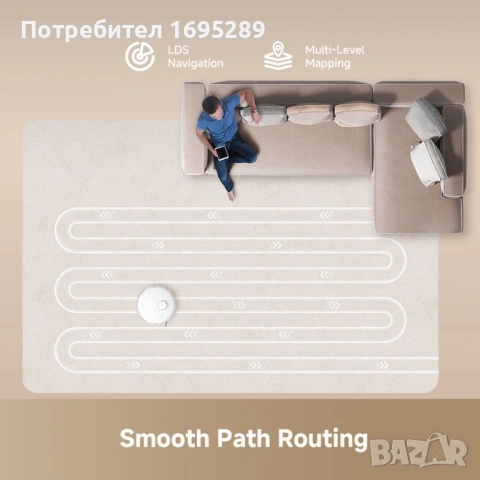 Dream D20-прахосмукачка робот, снимка 3 - Прахосмукачки - 54910504