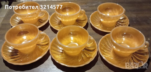 Американски сервиз за кафе Archor Hocking, 12 части