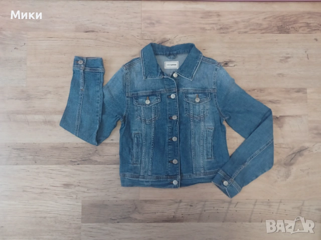 Дамско дънково яке