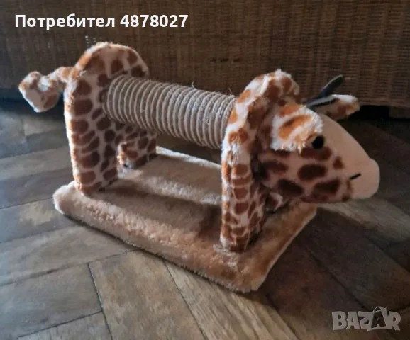 Драскалка за котка във формата на жираф, снимка 11 - За котки - 55674445