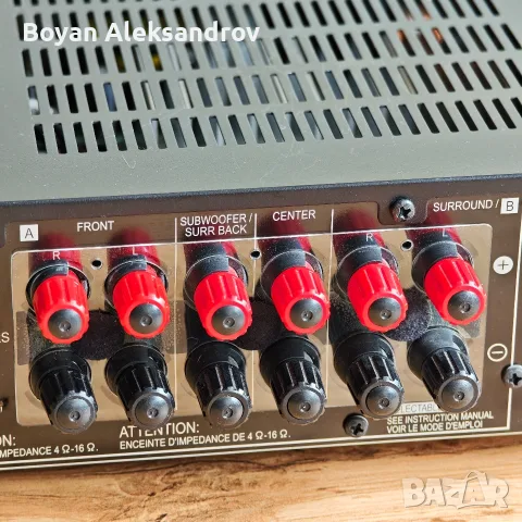 Pioneer VSX-S510-K — Тънък (Slim) 7.1 Мрежов AV Ресивър с оригинално дистанционно, снимка 12 - Ресийвъри, усилватели, смесителни пултове - 55428567