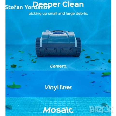 Робот за почистване на басейни - Waybot Osprey 700, снимка 7 - Прахосмукачки - 54671995