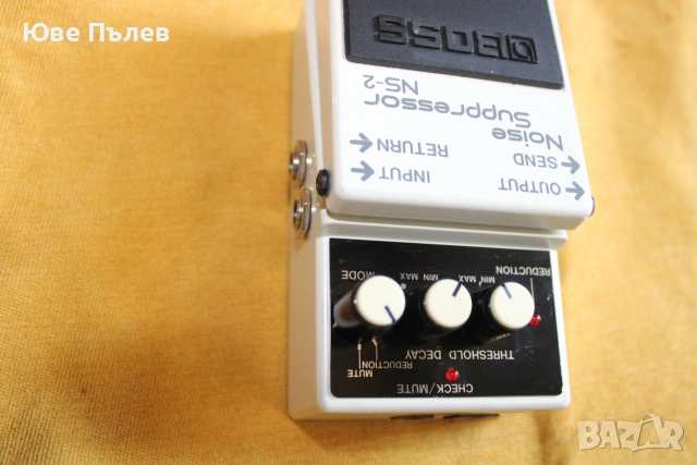 педал BOSS Noise Suppressor NS-2 - НОВ - Подтиска Шум Брум на Китарата, снимка 6 - Китари - 55031253