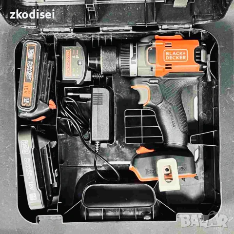 Акумулаторен винтоверт Black and Decker BLD682